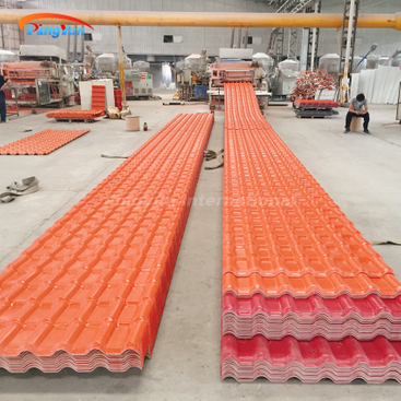 Villa Orange Anti-corrosive PVC Roof Tile