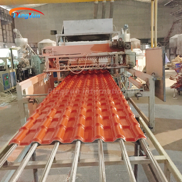Villa Brick Red Standard PVC Roof Tile