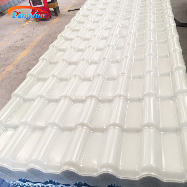 Hot sell high quality Spanish style ASA synthetic resin roof tile roof sheet for housetop