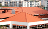 Residential House Waterproof PVC Roof Tiles Weatherproof Plastic Roofing