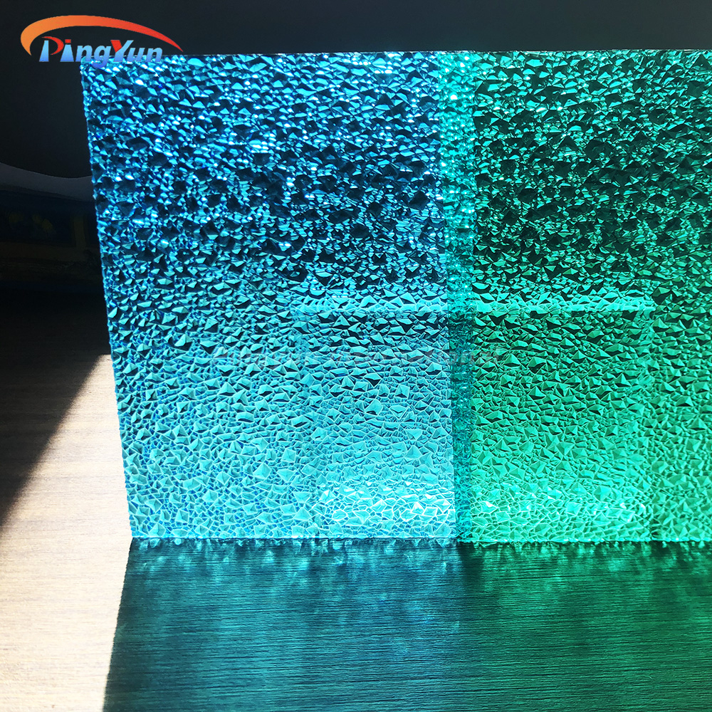 Transparent Flexible Polycarbonate sheet for Bus Station