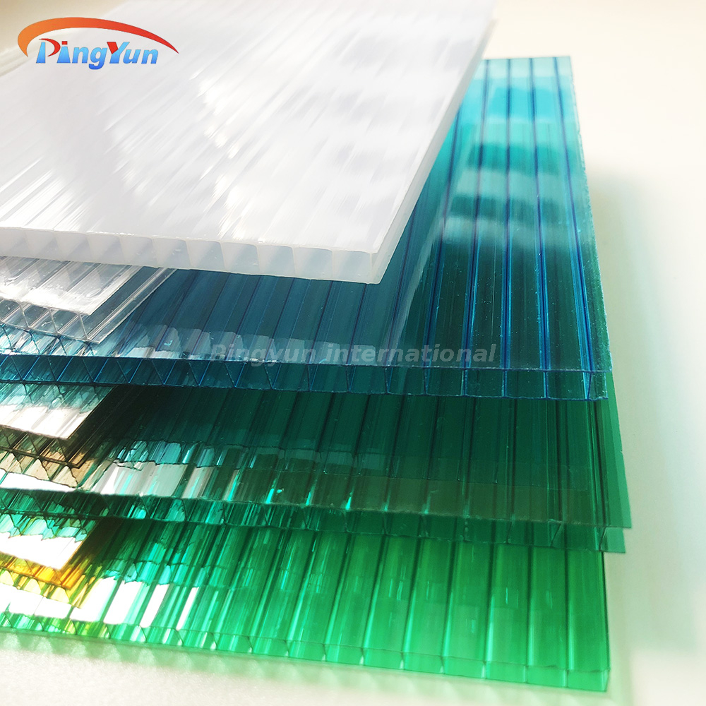 Bronze Unbreakable Polycarbonate sheet For Subway Station