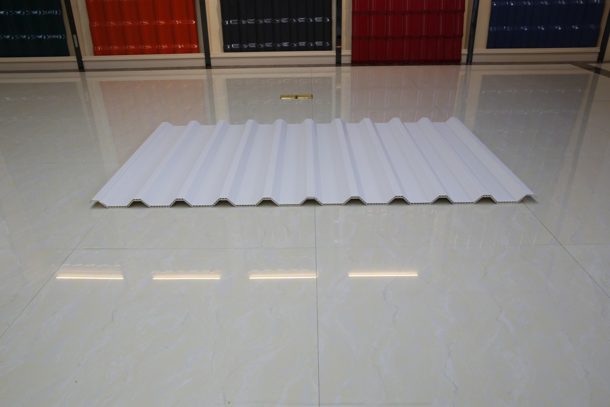 uv resistant pvc plastic hollow roof sheet anti impact upvc roof tiles for farm house