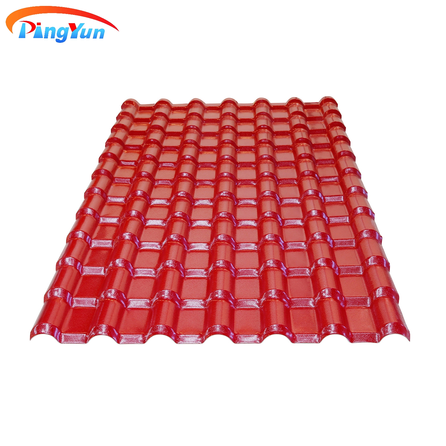 Blue Color Stable PVC Roof Tile Roofing Sheet for Residential House