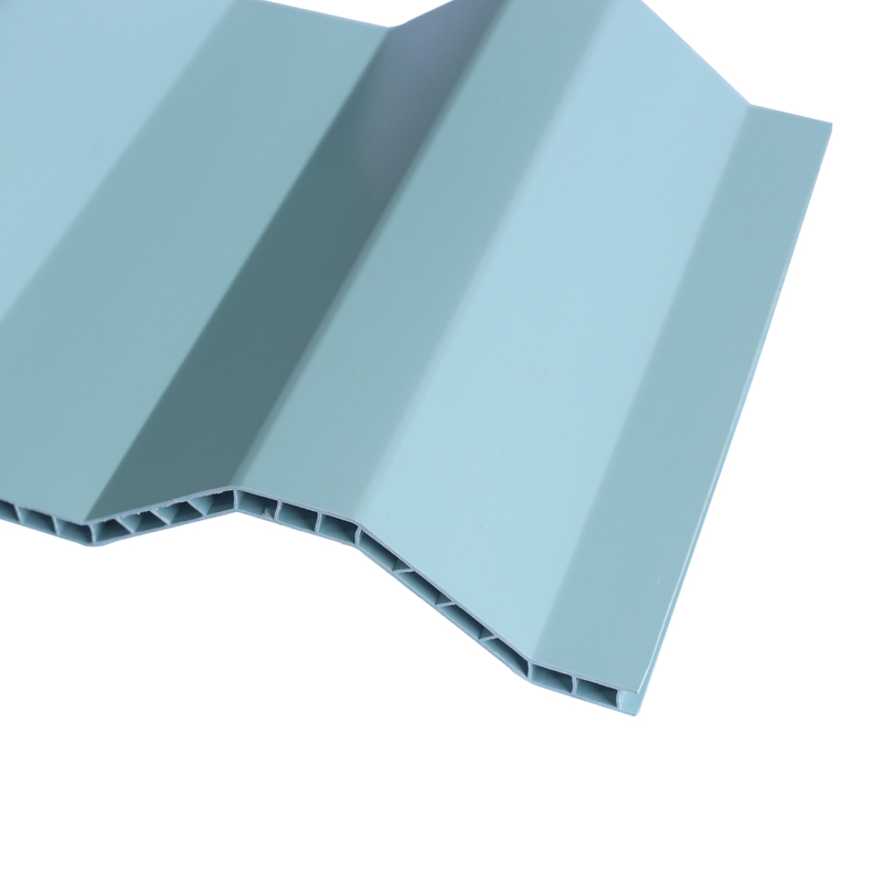 Environment Friendly Clear Twinwall Hollow PVC Roof Sheet