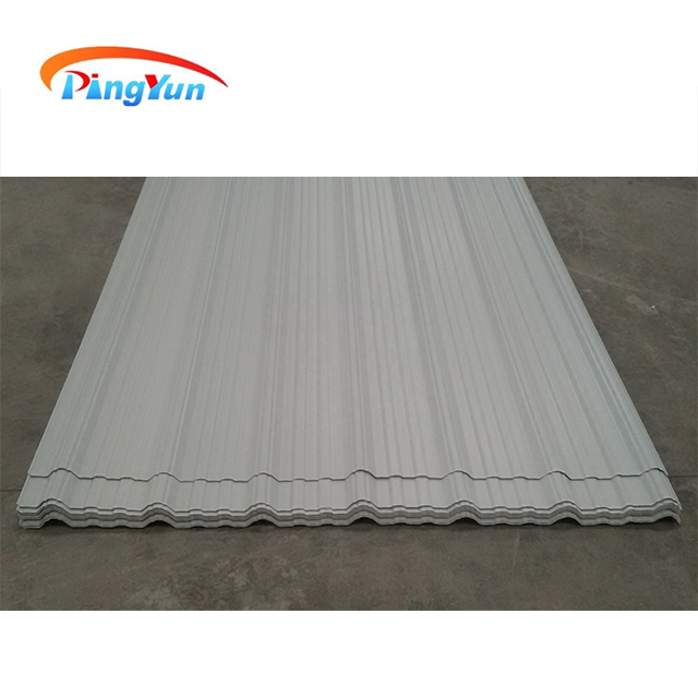 Cheap teja de pvc roof tile/fire proof water proof upvc plastic roof sheet for factory house/Colombia pvc corrugated roof tile