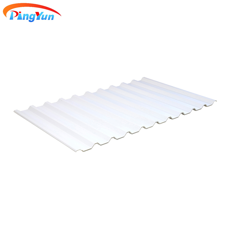 Heat Insulation Twin Walls Pvc Roof Sheet Hollow Roof Tile for Poultry Livestock Shed