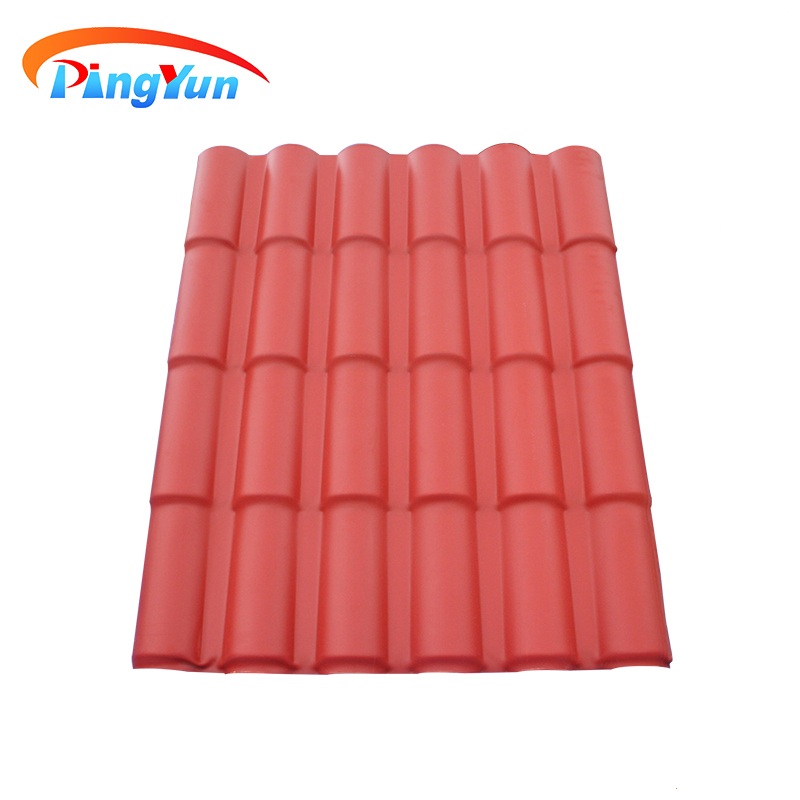 High-Fire Resistance Classic Roof Tiles Weatherproof Synthetic Roma Roof Tiles