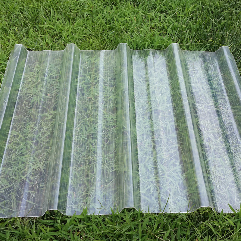 excellent impact resistance light transparent frp roof sheet for warehouse daylighting