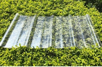 Anti Corrosion Transparent Polycarbonate Sheet Widely Used PC Corrugated Sheets for Ceiling Light