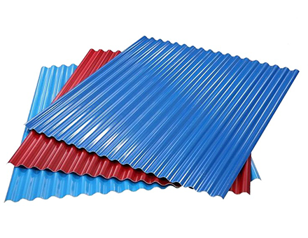 Fire-Retardant Roofing Sheet High-Quality Trapezoidal 910mm UPVC Roof Sheet
