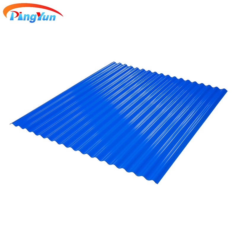 Villa Dark Gray Plastic PVC Roof Tile