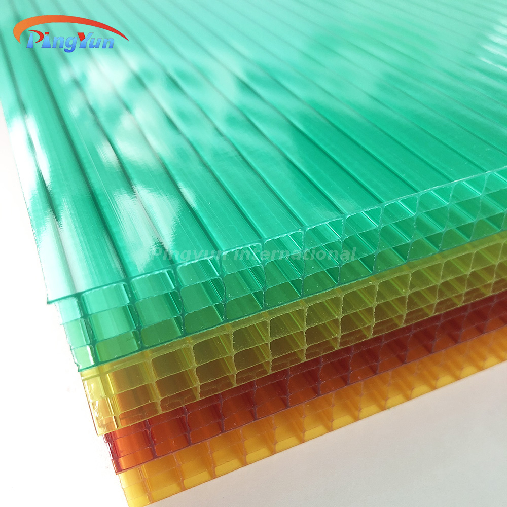 Transparent Hard Impact Polycarbonate sheet For Bus Station