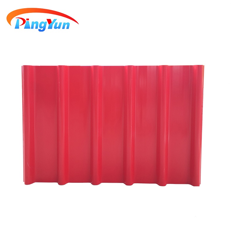 Colombia popular teja de pvc water proof pvc roofing sheet asa upvc plastic roof tile for warehouse