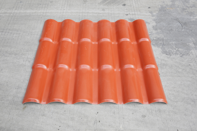 High-Fire Resistance Classic Roof Tiles Weatherproof Synthetic Roma Roof Tiles