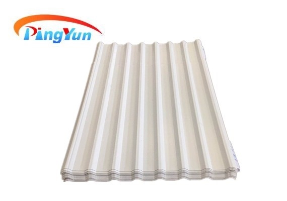 Heat Insulation Upvc Plastic Roof Tiles Corrugated Roofing Sheets 3 Layer UPVC Roof Tiles Teja De PVC