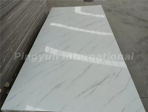 Marble Sheet 4X8 Decorative Interior Wall Decoration Good Quality UV Marble