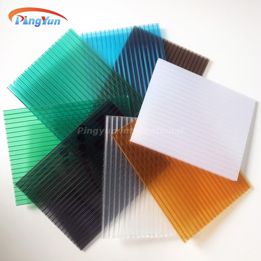 Flame-Retardant Polycarbonate Panel Anti-Scratch Polycarbonate Hollow Sheet