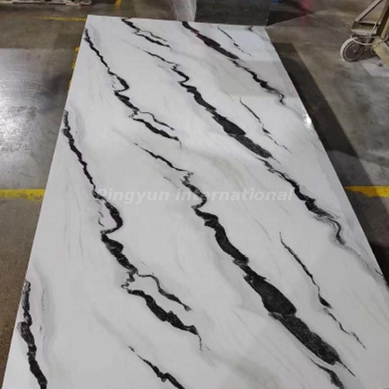 Marble Sheet 4X8 Decorative Interior Wall Decoration Good Quality UV Marble