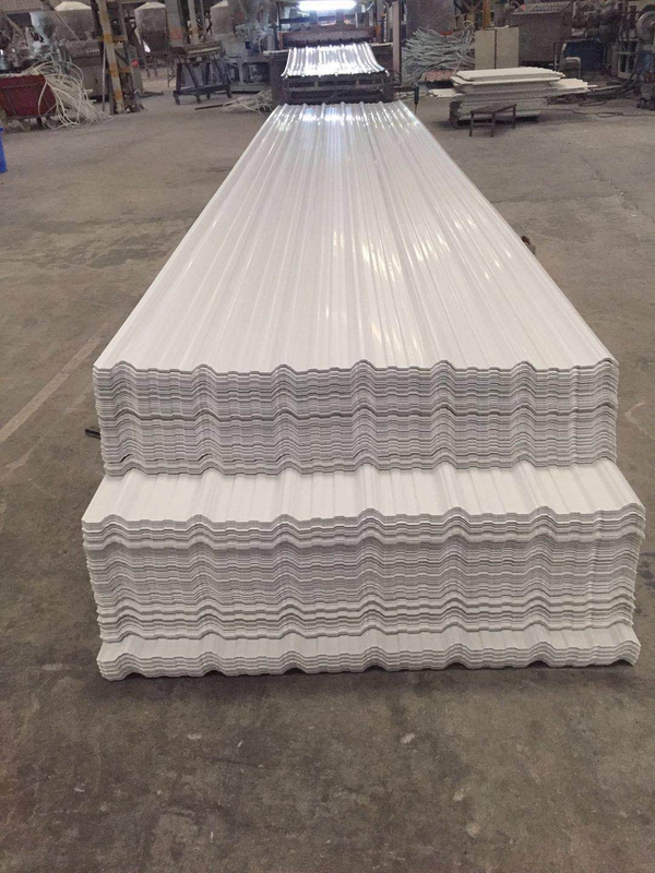 Environmental friendly upvc corrugated roof sheet/pvc plastic roof tile for factory