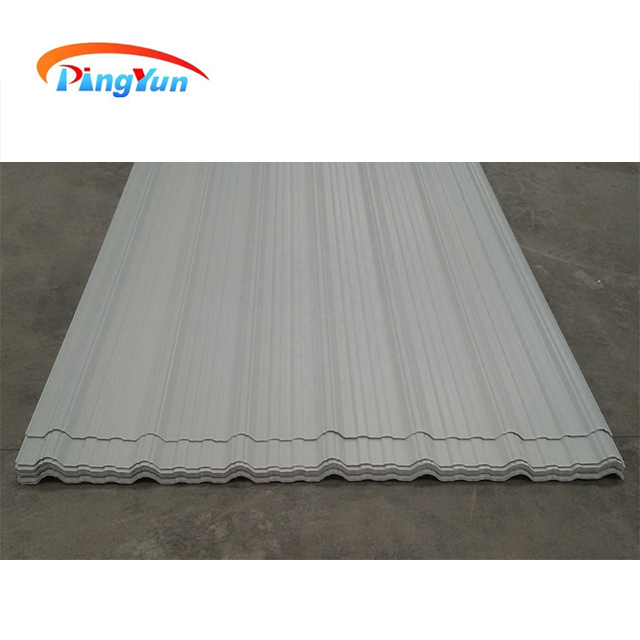 Fire-Retardant Roofing Sheet High-Quality Trapezoidal 910mm UPVC Roof Sheet
