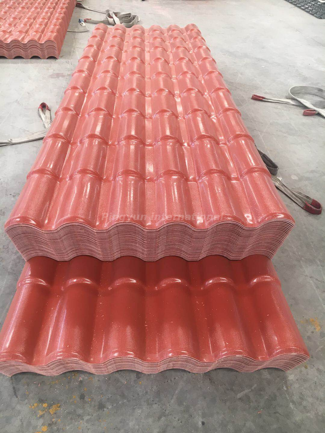 Traditional Craftsmanship Authentic Spanish Roof Tiles Synthetic Resin Tile for Modern Architecture
