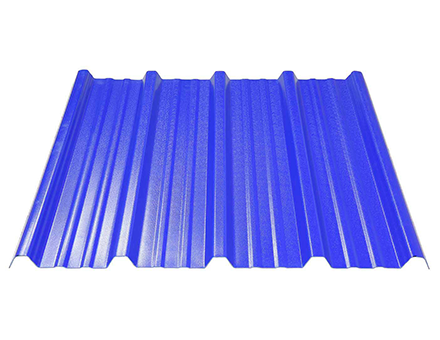 High Wave Heat Insulation Anti-corrosive Roof Tiles Trapezoidal Corrugated Roof Tiles Teja De PVC Roof Sheet 