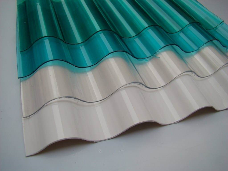 PVC Wave Plastic Fence Roof Sheet for Garden UPVC Roof Tile