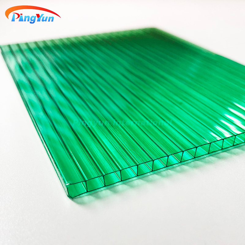 Green Scratch Resistant Polycarbonate sheet For Greenhouse