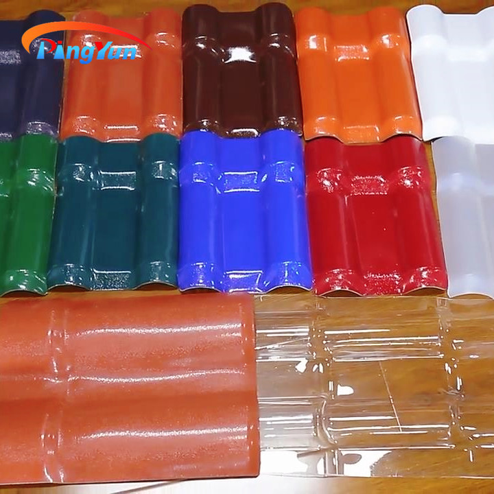 Introduction of Spanish-style PVC roof tiles